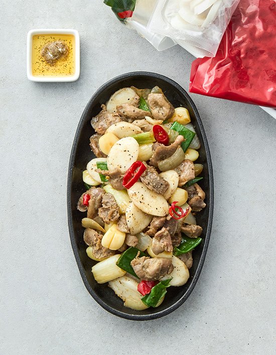 닭똥집볶음 이미지